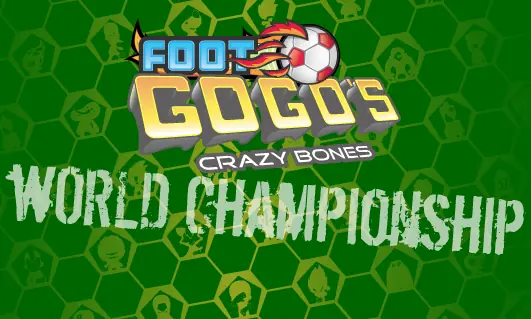 Foot Gogo's Crazy Bones World Championship logo