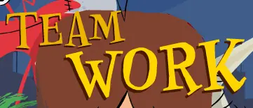 Foster's Home for Imaginary Friends - Team Work logo