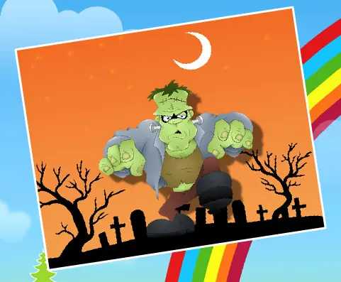 Frankenstein Jigsaw Puzzle logo
