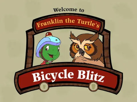 Franklin the Turtle's Bicycle Blitz logo
