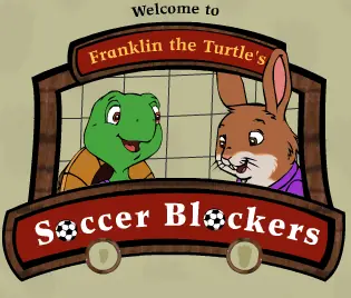 Franklin the Turtle's Soccer Blockers logo