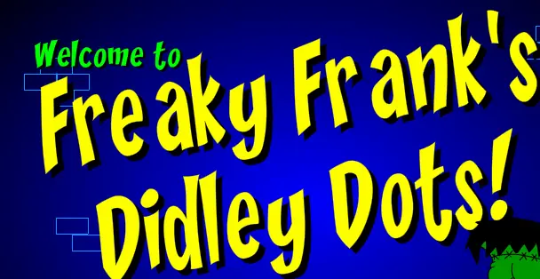Freaky Frank's Didley Dots logo