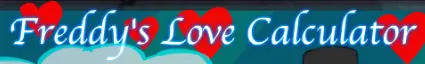 Freddy's Love Calculator logo