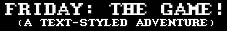 Friday: The Game logo