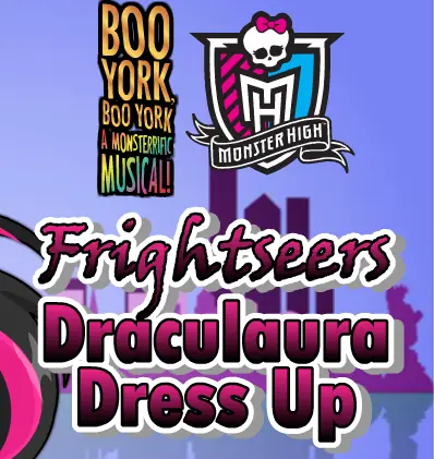 Frightseers Draculaura Dress Up logo