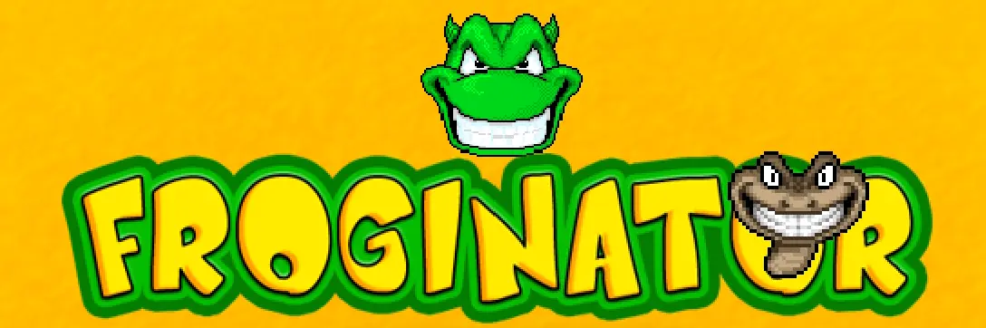 Froginator logo