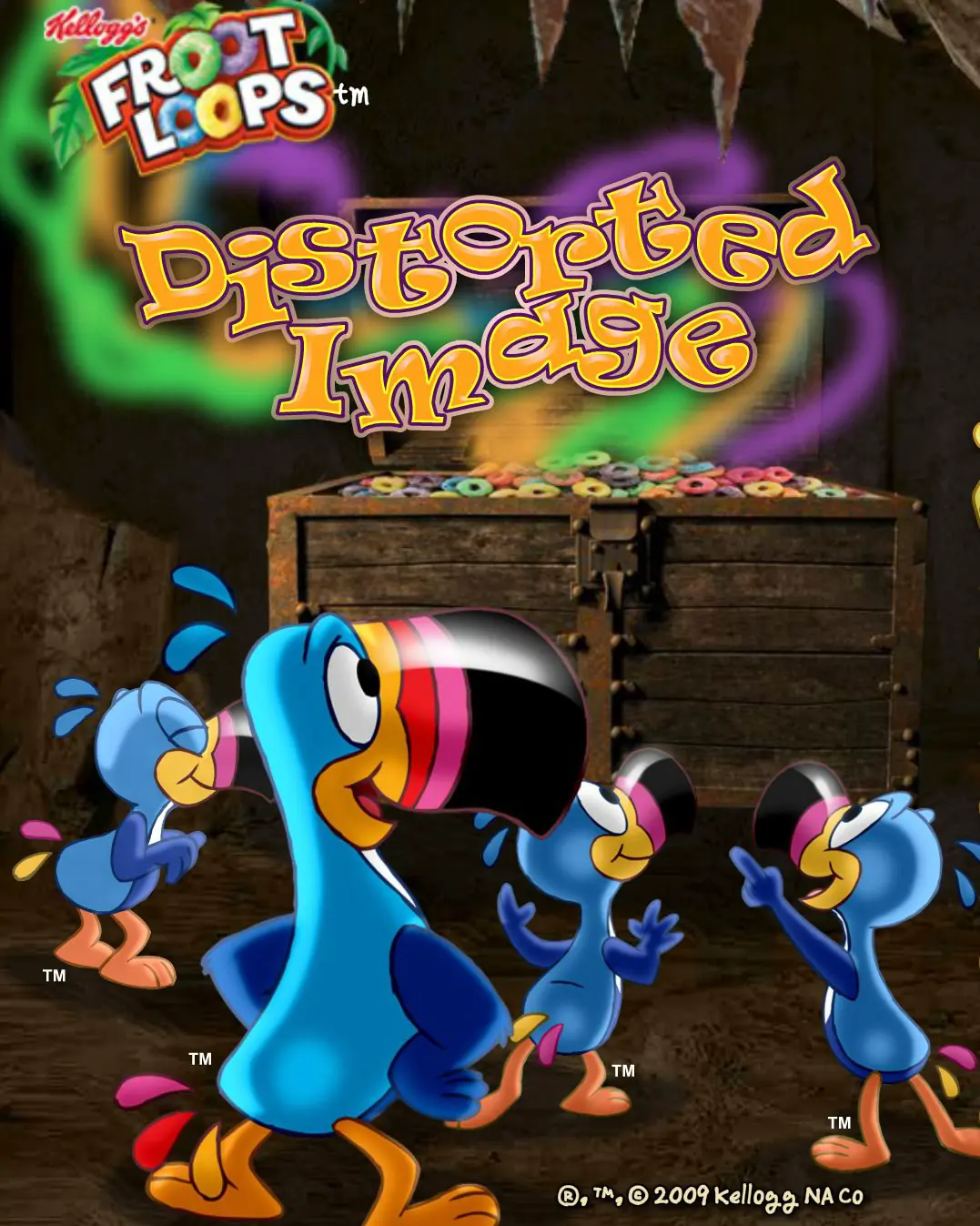 Froot Loops Distorted Image logo