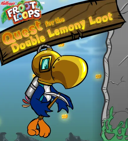 Froot Loops Quest for the Double Lemony Loot logo