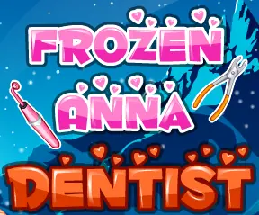 Frozen Anna Dentist logo