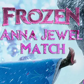 Frozen Anna Jewel Match logo