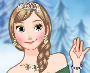 Frozen Anna Makeover logo
