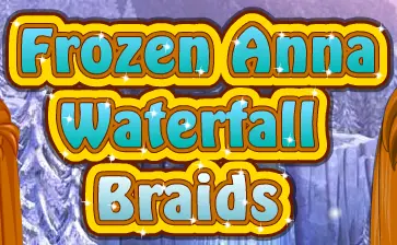 Frozen Anna Waterfall Braids logo