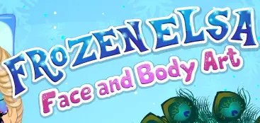 Frozen Elsa Face and Body Art logo