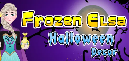 Frozen Elsa Halloween Decor logo