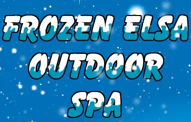 Frozen Elsa Outdoor Spa logo