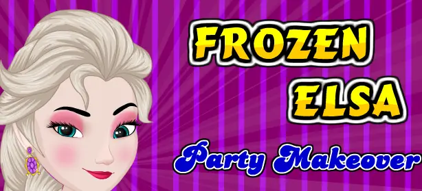 Frozen Elsa Party Makeover logo