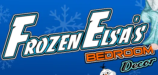 Frozen Elsa's Bedroom Decor logo