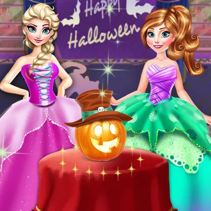 Frozen Halloween Party logo