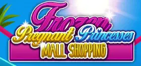Frozen Pregnant Sisters: Mall Shopping logo