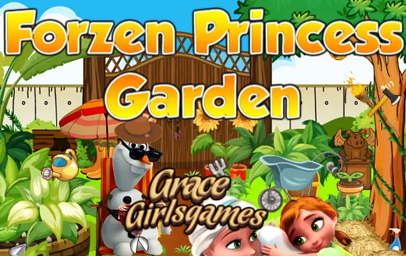 Frozen Princess Garden logo