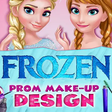 Frozen Prom Make-Up Design logo