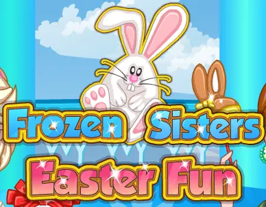 Frozen Sisters Easter Fun logo