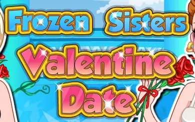 Frozen Sisters Valentine Date logo