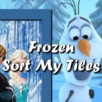 Frozen Sort My Tiles logo
