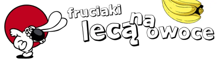 fruciaki lecą na owoce logo