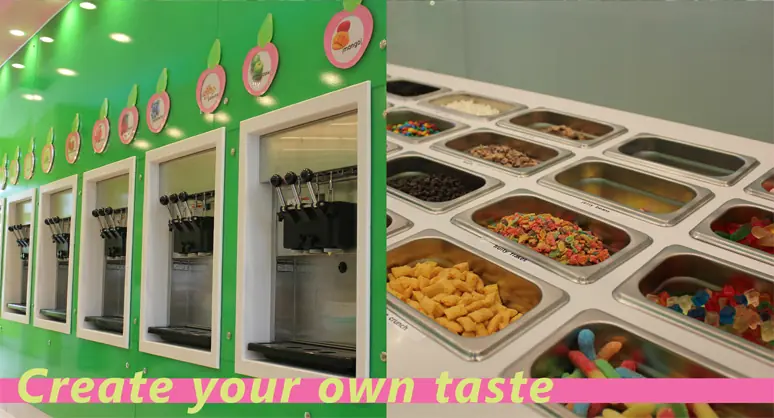 Fruitee Yogurt Banner logo