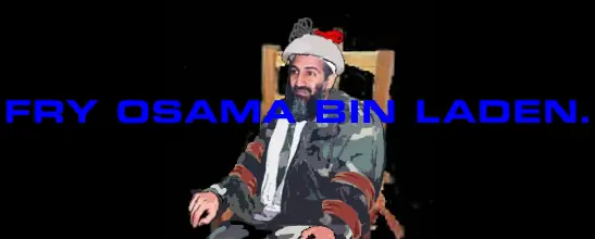 Fry Osama Bin Laden! logo