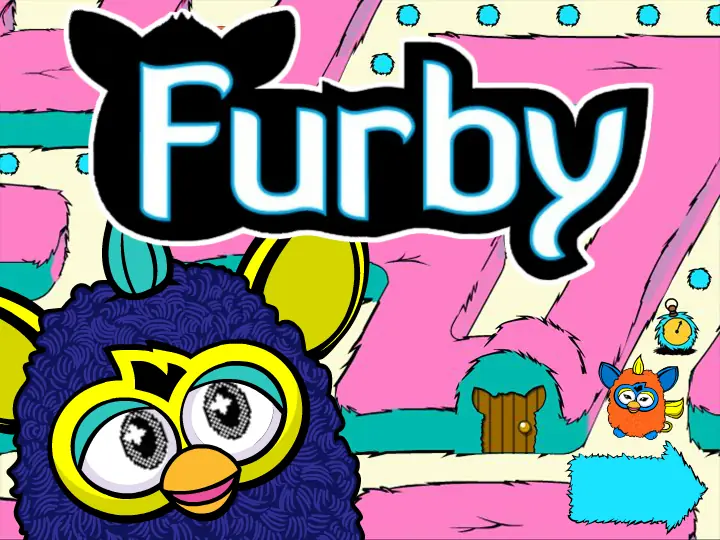 Furby Maze Game logo