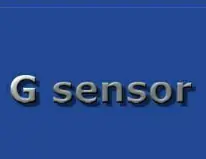 G-SENSOR logo