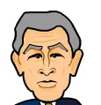 G. W. Bush Bobblehead logo