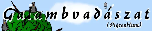 Galambvadászat (Pigeon Hunt) logo