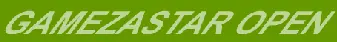 Gamezastar Open Tennis logo