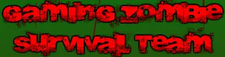 Gaming Zombie Survival Team logo