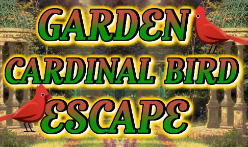 Garden Cardinal Bird Escape logo