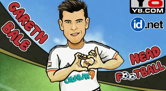 Gareth Bale Head Football logo