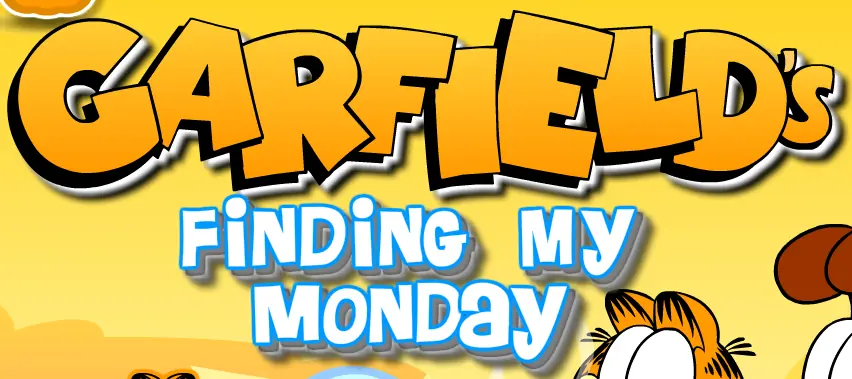 Garfield's Finding My Monday logo