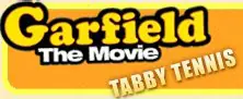 Garfield the Movie Tabby Tennis logo