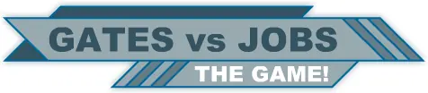 Gates vs Jobs The Game logo