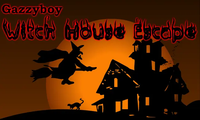 Gazzyboy Witch House Escape logo