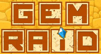 Gem Raid logo