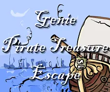 Genie Pirate Treasure Escape logo
