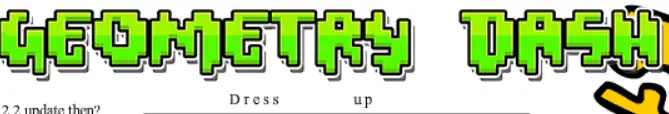 Geometry Dash Dressup logo