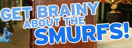 Get Brainy About The Smurfs logo