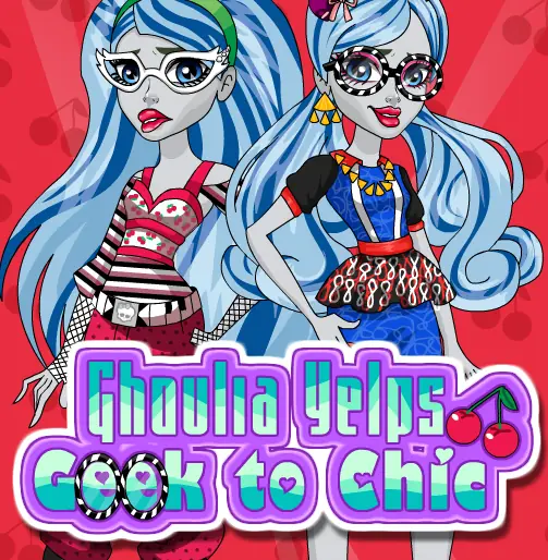 Ghoulia Yelps Geek to Chic logo