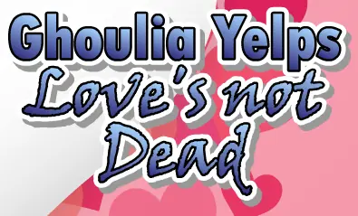 Ghoulia Yelps Love's not Dead logo