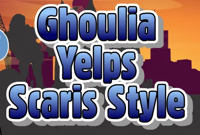 Ghoulia Yelps Scaris Style logo